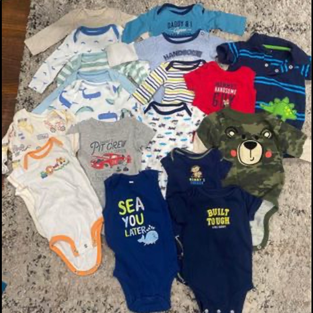 Baby boy body suits